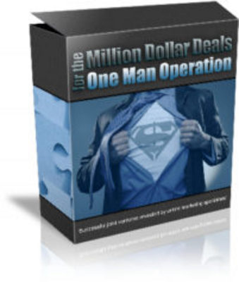 Product picture Million Dollar Deals for the One Man Operation
